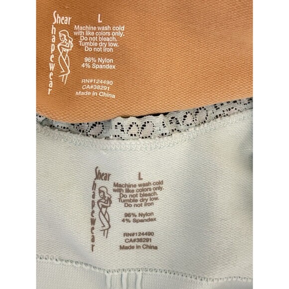 Two Lot Shear Shapewear Womens Large Brown and Teal Soft Bras - Picture 6 of 9